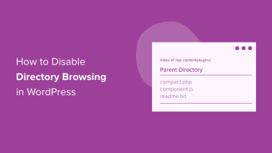 نحوه غیرفعال کردن مرور دایرکتوری در وردپرس